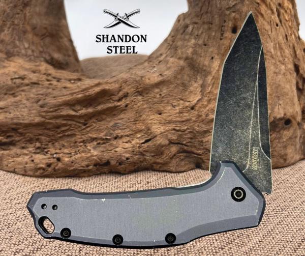 Kershaw USA 1776TGRYB Tanto Point Flag Logo Pocket knife assisted opener (170) Kershaw USA 1776TGRYB Tanto Point Flag Logo Pocket knife assisted opener (170)