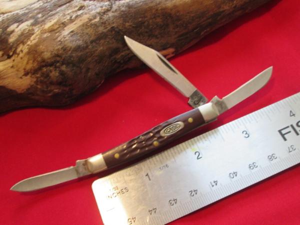 2014 CASE XX USA 6 dot 6333 Serpentine 3 Blade Stockman Knife 2014 CASE XX USA 6 dot 6333 Serpentine 3 Blade Stockman Knife