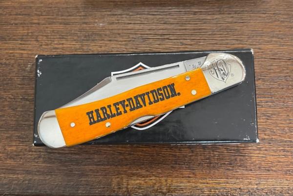 Case XX 2016 Harley Davidson Copperlock Smooth Persimmon Orange bn Case XX 2016 Harley Davidson Copperlock Smooth Persimmon Orange bn