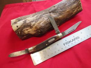 VTG SCHRADE USA OLD TIMER 8OT 4quot Large Stockman Knife 