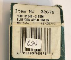 New In Original Box 2000 Case Peacock Appaloosa Slimline Trapper