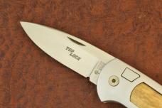 BOKER SOLINGEN GERMANY TOP LOCK AUTOMATIC AUTO KNIFE CUSTOM STAG (31582