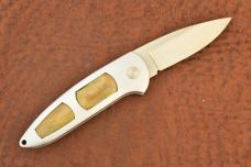 BOKER SOLINGEN GERMANY TOP LOCK AUTOMATIC AUTO KNIFE CUSTOM SMOOTH BONE (31577