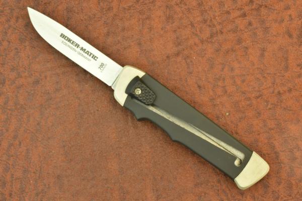 BOKER SOLINGEN GERMANY BOKER -MATIC AUTO RETRACTIBLE BLADE KNIFE (31885) BOKER SOLINGEN GERMANY BOKER -MATIC AUTO RETRACTIBLE BLADE KNIFE (31885)