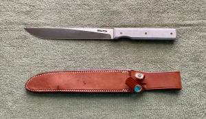 Older Randall Made Knife Model 10-7 Saltwater And Household Utility Knife JRB