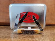 2024 Case XX Shot Show Exclusive Burnt Amber Bone stockman, Pattern # 6318