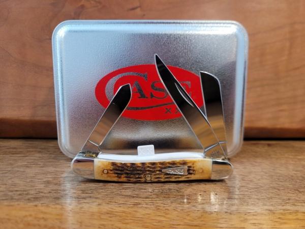 2024 Case XX Shot Show Exclusive Burnt Amber Bone stockman, Pattern # 6318 2024 Case XX Shot Show Exclusive Burnt Amber Bone stockman, Pattern # 6318