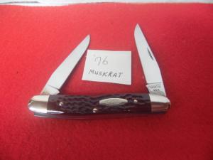 CASE XX 1976 JIGGED MUSKRAT PRE OWNED UNUSED 