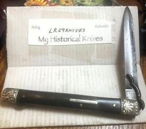 VINTAGE SLIDING GUARD LOCKBACK DIRK