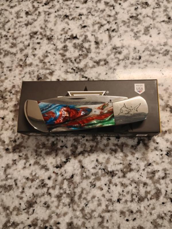Bear & Son Limited edition 961CR Coral Reef Lockback Folding Knife Bear & Son Limited edition 961CR Coral Reef Lockback Folding Knife
