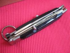 Vintage French Cartailler-Deluc 4 Blade Ring Pull Stiletto Switchblade Knife - New in Box.