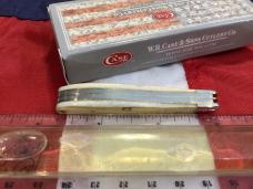 Case xx 2019 Bareheaded Peanut Knife (MDL# 6220 SS) w/ Great Second Cut Burnt Cream Bone Handles NOS