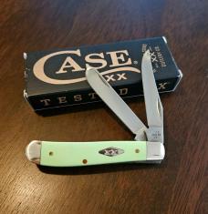 2026 Case Mini Trapper Smooth Mint Green Synthetic 