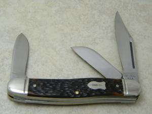 Western USA Stainless Delrin S-742 Large Stockman Knife