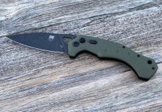 COBRATEC OD GREEN AUTOMATIC FOLDING RYKER D2 STEEL