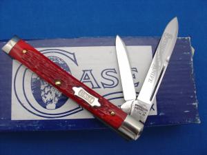 Case Classic 62085 Red Bone Handle Doctors Knife 
