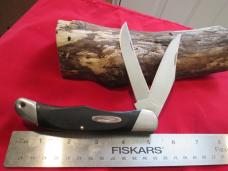 VTG RARE BUCK KNIVES USA 317 Folding Hunter 2 Blade Knife  1972 - 1974