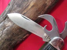 RARE CAMILLUS USA Official Boy Scout BSA Camp Deluxe Knife 5 Blade NO BAIL 