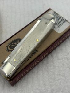 Case XX USA 5 Dot 2015 6254 SS Large 2 Blade Trapper Pocket Knife