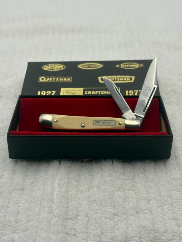 Sears Craftsman 1927-1977 50 Year Commemorative 2 Blade Vintage Pocket Knife Sears Craftsman 1927-1977 50 Year Commemorative 2 Blade Vintage Pocket Knife
