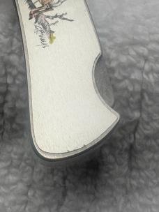 Buck Memory Series 1993 Model 525A4 Whitetail Deer 1 Blade Lock Back