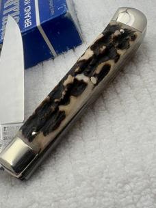 Bulldog Brand Hammer Forged In Solingen Germany 2 Blade Trapper Pocket Knife
