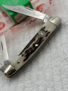 Hen & Rooster Bertram Cutlery 323C-DS Made In Solingen Germany 3 Blade Whittler