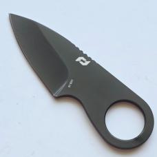 Schrade Spare Change Fixed Blade Knife AUS-10 Steel Ring Grip w Sheath Clip EDC
