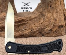 Buck 110 Folding Hunter LT Knife 3.7" 420HC S.S. Blade G.R.N. Handle USA (132)
