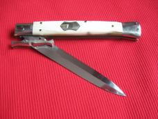 Rare Large 13" Campolin / Pascotto White Horn BATWING Swing Guard SPECIAL Limited 2010