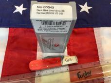 2019 Case xx Barlow w/ Red Bone Handles (Mdl# 62009 1/2) -NOS in orig box