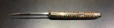 Vintage Winchester U.S.A. Manual Swing-Guard Stiletto, Candy-Stripe Scales