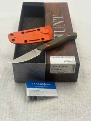 Benchmade 15700-01 Flyway Lightweight Hunting Knife Fixed Blade NIB Made In USA