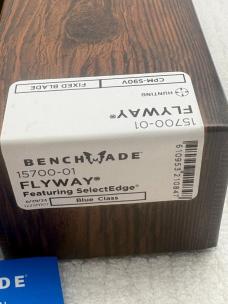 Benchmade 15700-01 Flyway Lightweight Hunting Knife Fixed Blade NIB Made In USA