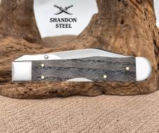 Case XX Black Curly Oak Wood Cheetah® Cub (711 1/2L SS) 14013