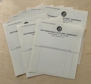 Vintage Cattaraugus ephemera