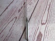 Authentic Frank Beltrame 11" Italian Stiletto Automatic Knife - White Pearl