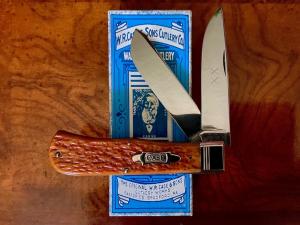 6223 Case Classic Antique Red Bone Jumbo Trapper Prototype