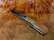6223 Case Classic Antique Red Bone Jumbo Trapper Prototype