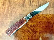 6223 Case Classic Antique Red Bone Jumbo Trapper Prototype