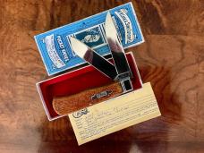 6223 Case Classic Antique Red Bone Jumbo Trapper Prototype