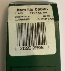  New In Original Box Case Caramel Bone Cheetah