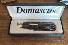 1999 Remington Knives R1303-D Damascus Hunter – KLC18736