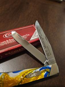 2023 Case Corelon Sapphire Glow Premier Edition slanted bolsters 