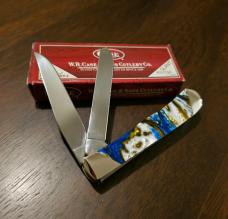 2023 Case Corelon Sapphire Glow Premier Edition slanted bolsters 