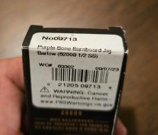 2023 Case XX Purple Bone Barnboard Jig Barlow 