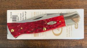 Case Dark Red BN Axe handle CS blades