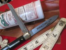 NEW GEC TIDIOUTE The New Town Physician 412226 Gabon Ebony 2 Blade Pocket Knife 