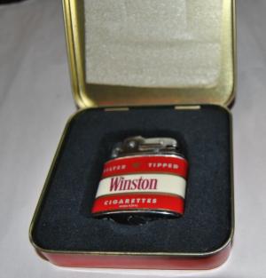Winston Cup 40th Anniversary Lighter Mint In Box