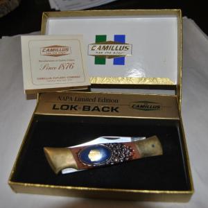 Camillus Solid Line 11 Folding Hunter LE Mac Tools Mint Box Papers 4 12quot Closed Jigged Delrin 